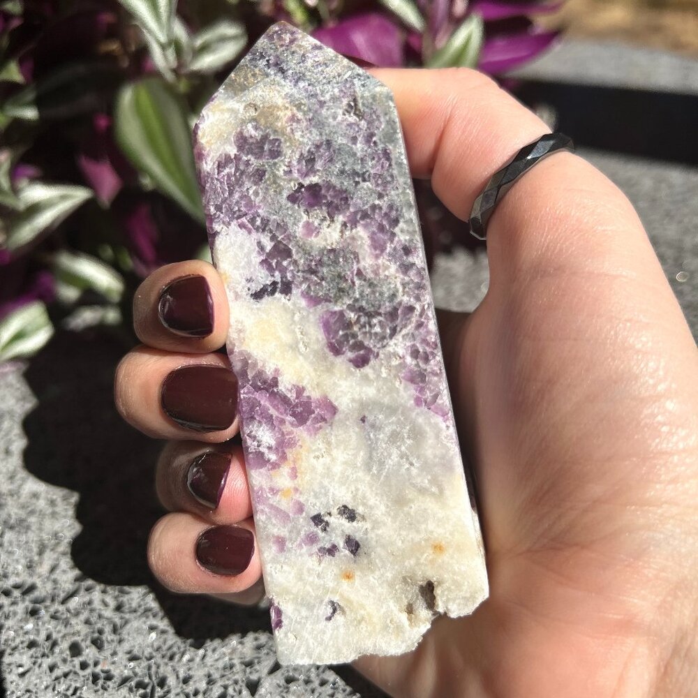 Fluorite in Matrix Tower